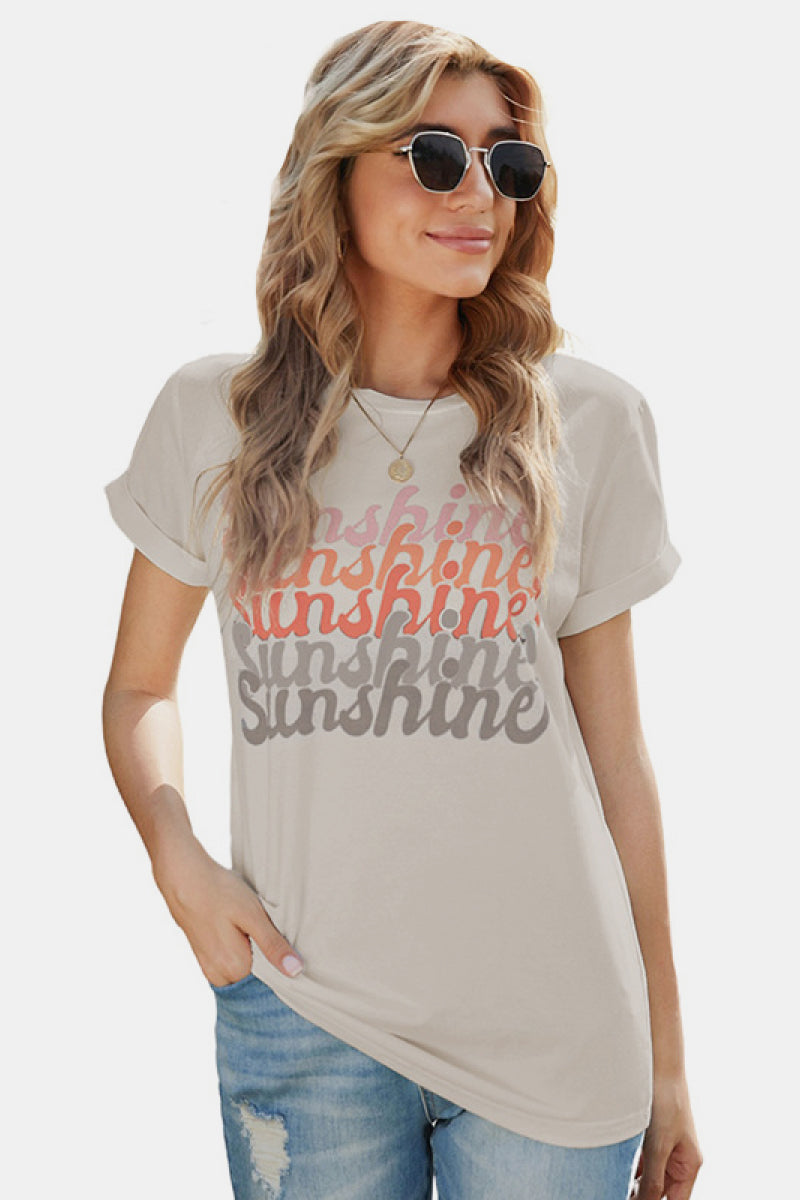 Printed Short Sleeve Tee