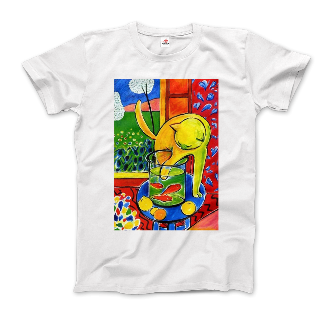 Henri Matisse the Cat With Red Fishes 1914 Artwork T-Shirt