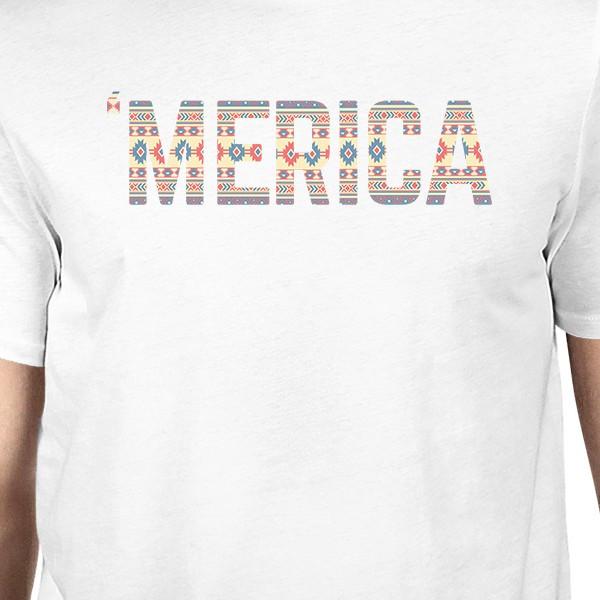 'Merica Mens White T-Shirt