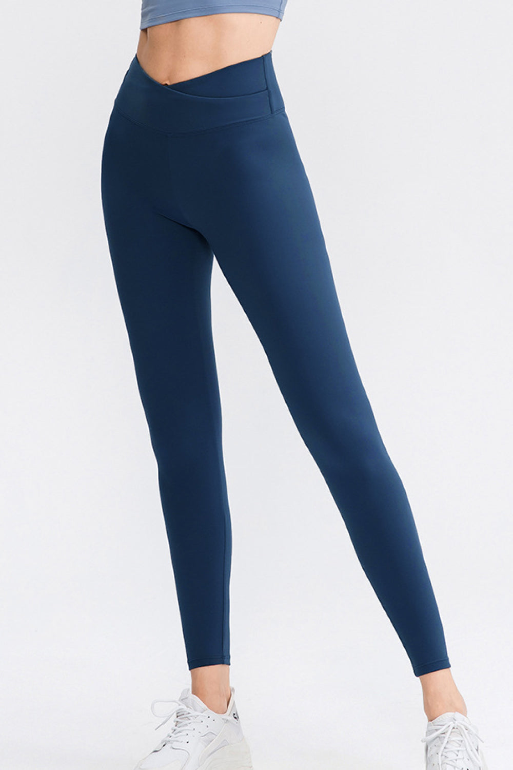 Crisscross Waist Yoga Leggings