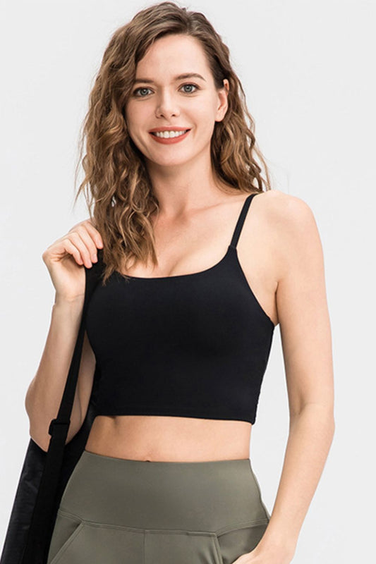 Cropped Yoga Tank Top