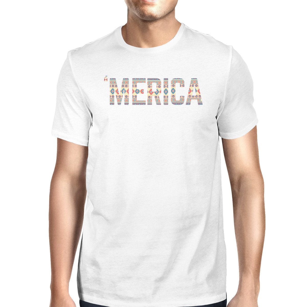 'Merica Mens White T-Shirt