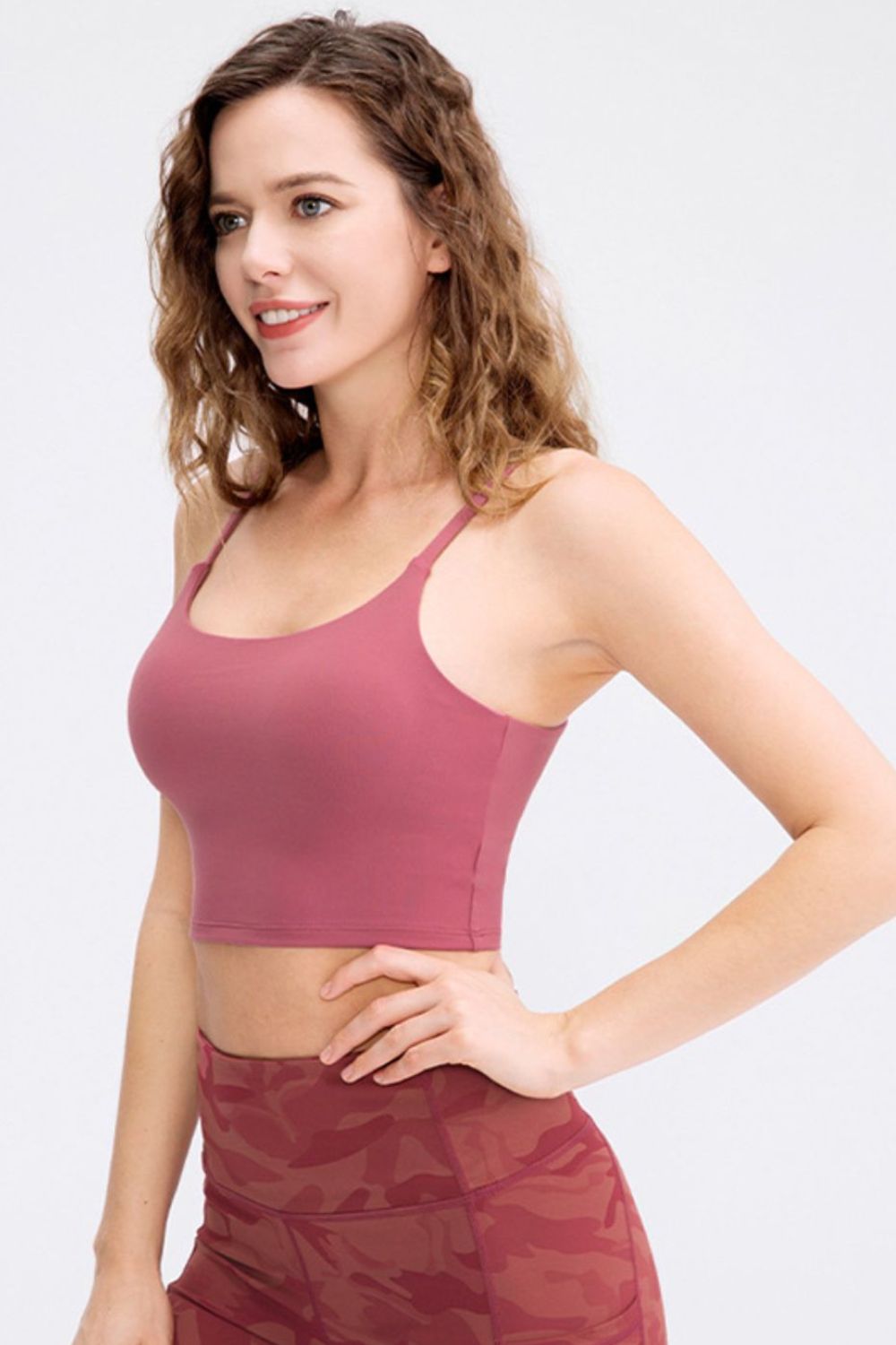 Cropped Yoga Tank Top