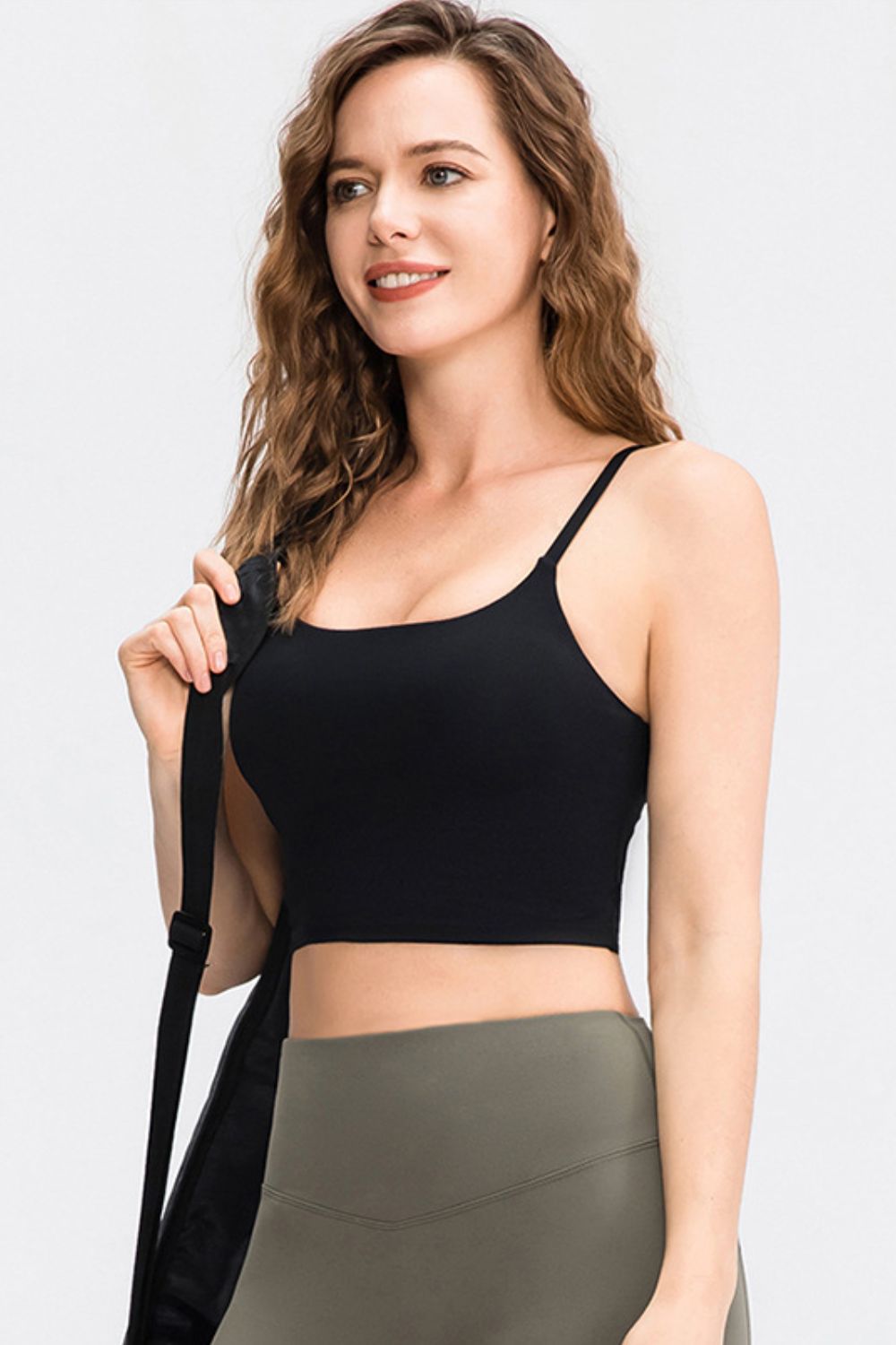 Cropped Yoga Tank Top